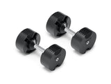 SMRTFT NÜOBELL 50lb Adjustable Dumbbell Set SMRTFT Variant(s) - Color BLACK_50_MBS50lb_solo_04