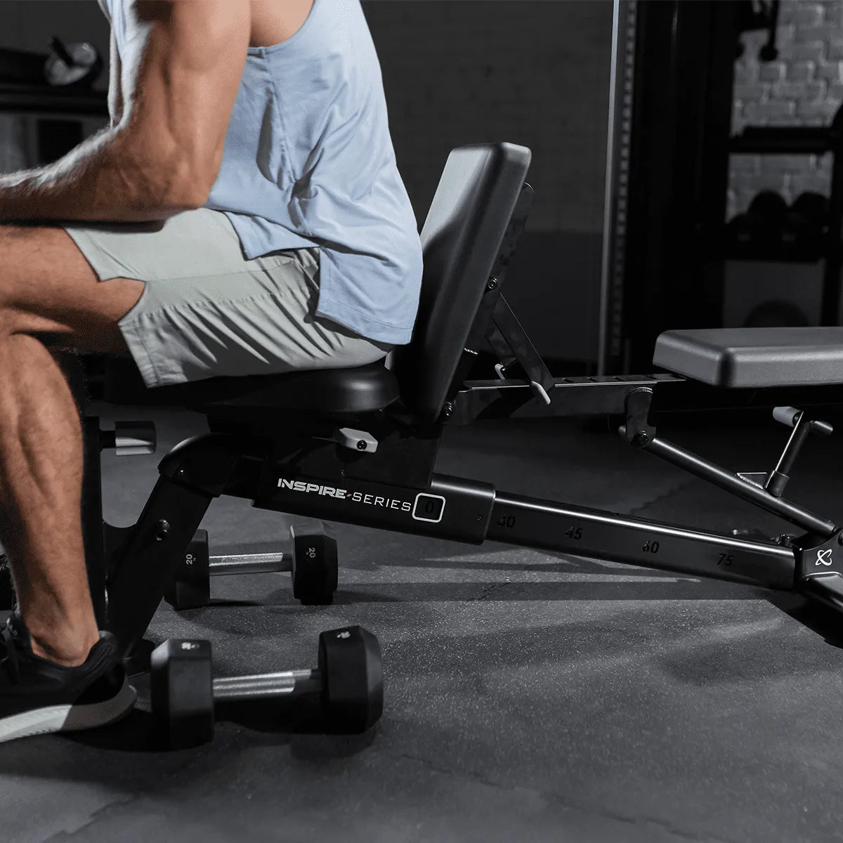 Inspire Series FID7 PRO Adjustable Bench Inspire Bench; flat/incline/decline benches Centr-FID7-Lifestyle-4-1200x1200-2