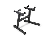 SMRTFT NÜOBELL Stand - Double Leg (Black) SMRTFT Dumbell racks, power block stand, plate and bar storage, kettlebell racks, ball racks DLBS_3