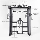 Inspire Series FT2 PRO Smith Functional Trainer Inspire Home Gym, labor intensive installation FT2-PRO_FEATURES_1200x1200_1_hkl6na_f6e200f0-b26f-4ad8-96c0-4d1b1c3c7495