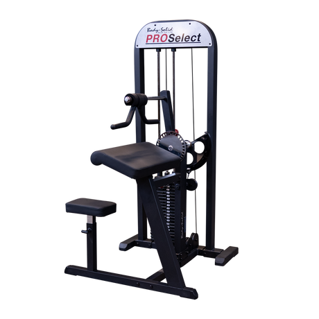 Body Solid Pro Select Bicep Tricep machine front view