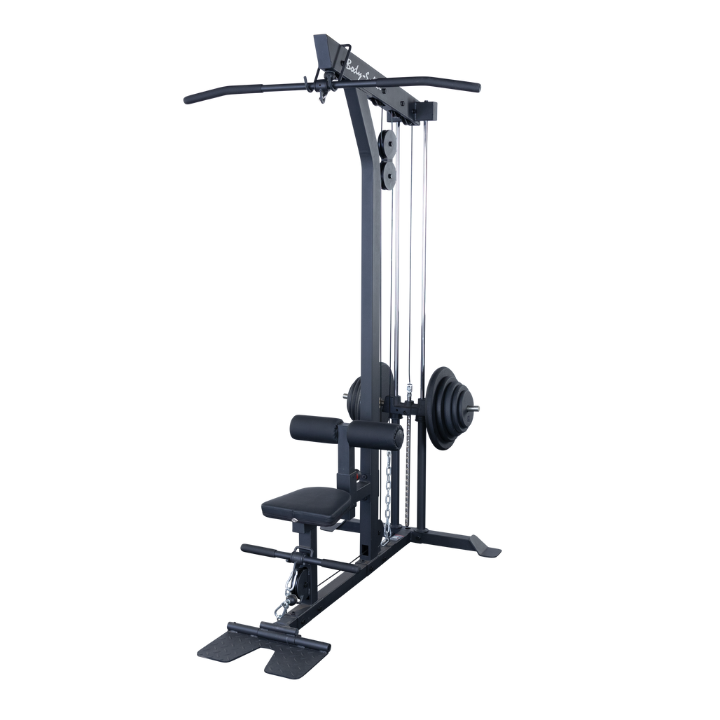 Body-Solid GLM85B Lat/Low Row Machine front angle view