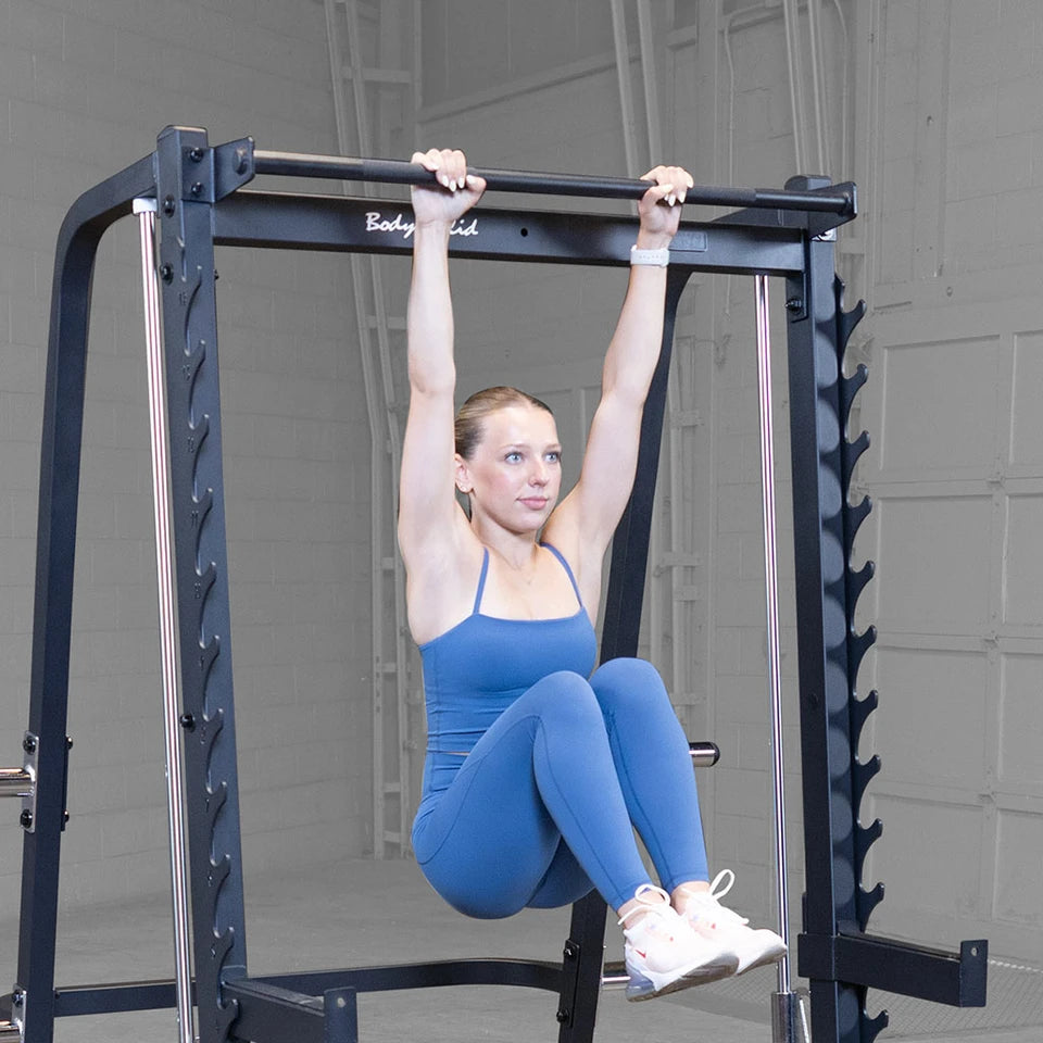 Body Solid GS348B Series 7 Smith Machine Body Solid Simple Basic Half / Power Rack, Smith GS348B_IMGL3445-2500__43879.1735662627