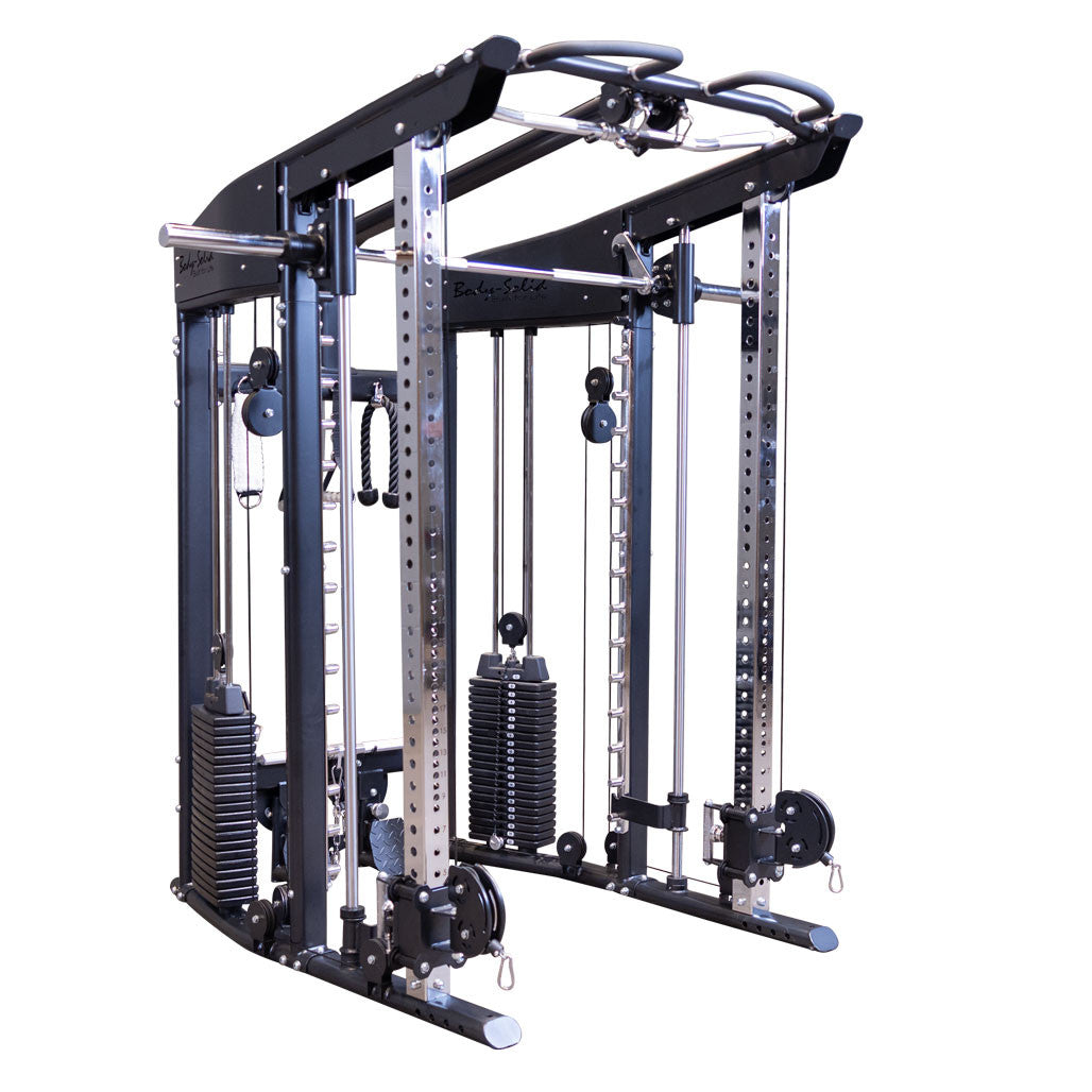 Body-Solid GSFR100 functional trainer front angle view