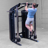 Body-Solid GSFR100 with man doing pull-up