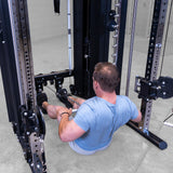 Body-Solid GSFR100 with man performing seated row