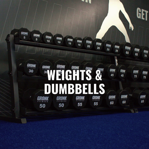 Weights and Dumbbells Collection Banner