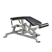 Body Solid LVLC Leverage Leg Curl side view