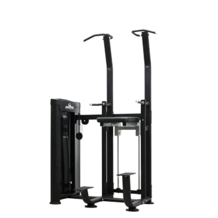 Gronk Fitness Selectorized Assisted Chin/Dip Combo - Final Stock Gronk Fitness Products Selectorized, single stack, assembly required NewLogo_720x_5a5bf0a2-b0e7-451d-a822-5ef65d85f35c