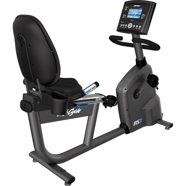 Life Fitness RS3 Lifecycle Exercise Bike Life Fitness Bike; Recumbent RS3-Recumbent-Go-L