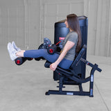 Body Solid PCL2 Leg Ext and Curl, 235LB Stack | Black Body Solid Home Gym, Small; Single stack or a-frame double stack (functional trainer). 5 functions or less S2LEC-0O2A6910-Cutfade-1028__27963.1749505995