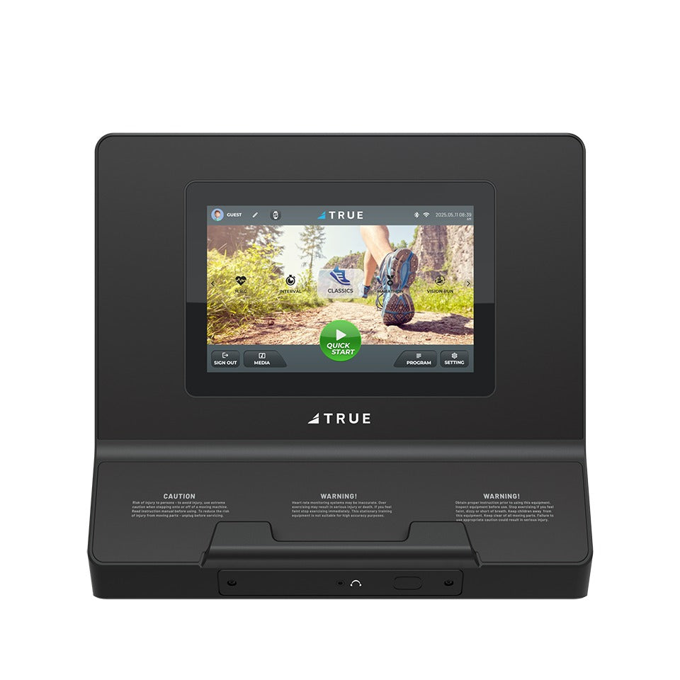 TRUE T10 touchscreen console for the TRUE Performance 1000 treadmill
