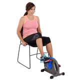 Stamina Mini Exercise Bike with Smooth Pedal System, Blue Stamina Aerobics; aerobic step, HR straps WEB2HGH15-0141.3