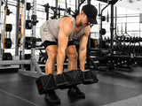 PowerBlock Commercial Pro 100 Set 5-100 lbs w/ Stand PowerBlock Dumbbells commercial-pro-100-_750-00309-00_lifestyle-deadlift