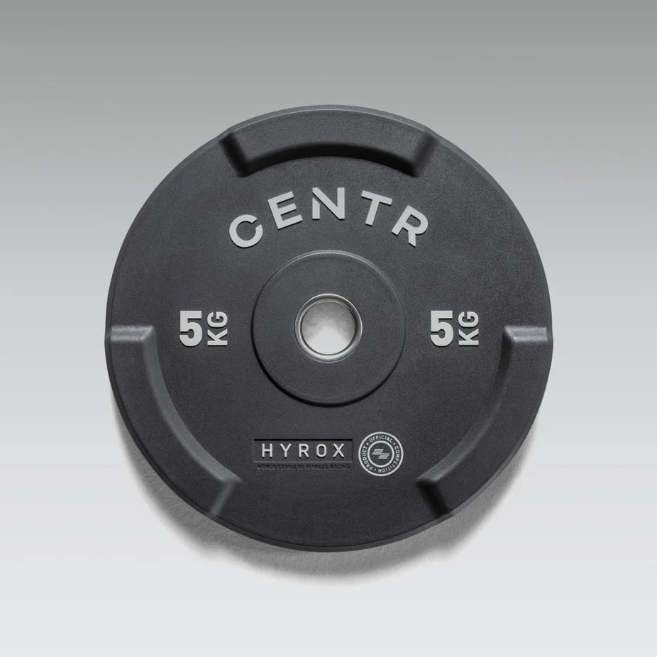 Centr HYROX Official Competition Edge Bumper Plate 5 kg Hyrox Variant(s) - KGWeight competition-edge-bumper-plate-347776