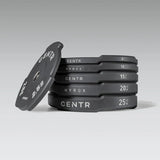 Centr HYROX Official Competition Edge Bumper Plate Hyrox Variant(s) - KGWeight competition-edge-bumper-plate-511628_twrrue