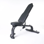 Element Fitness FID Bench side view in black