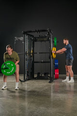 Force USA C10 All-In-One Trainer — front view with athletes
