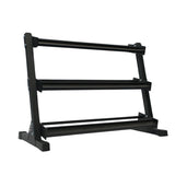 Gronk Fitness 3-Tier Dumbbell Storage Rack Gronk Fitness Products Dumbell racks, power block stand, plate and bar storage, kettlebell racks, ball racks gronkfitness_3-tier-dumbbell-storage-rack_view-3_1c00f6e3-eee7-4b29-bb0f-b5a01612a084