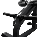 Gronk Fitness machine close-up of chain and carabiner