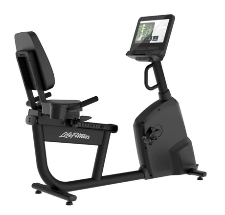 Life Fitness Atmos Recumbent Bike with SE4 16-inch console