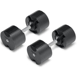 SMRTFT NÜOBELL 80lb Adjustable Dumbbell Set Black SMRTFT Variant(s) - Color nuo80blk