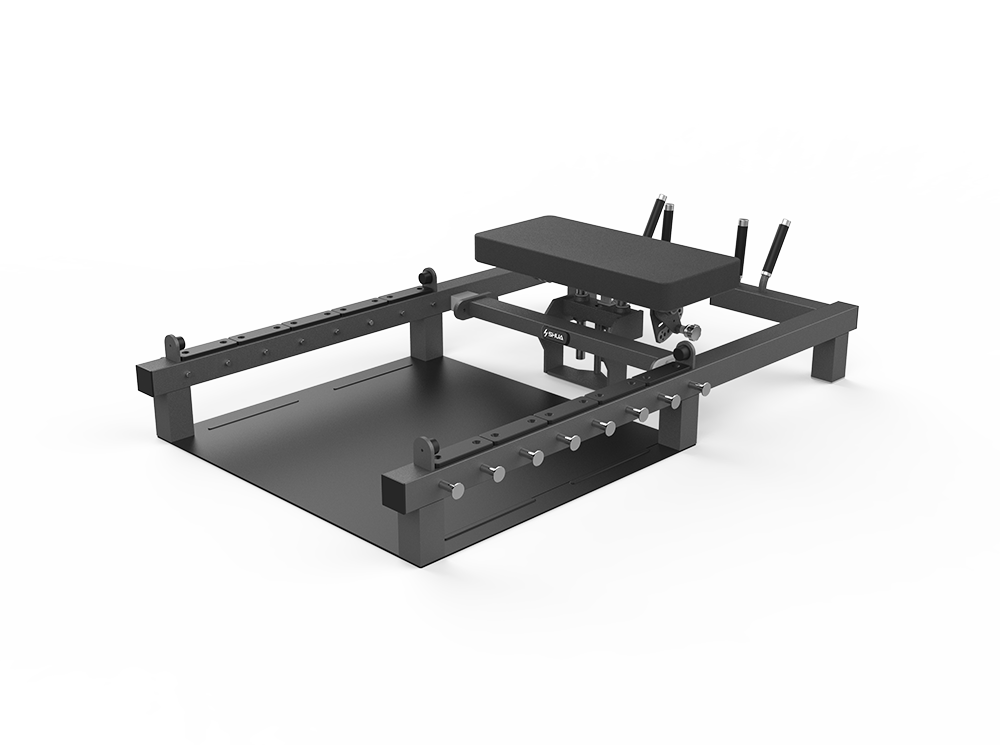 Shua G6321 Hip Thrust Bench exercise bench, studio render
