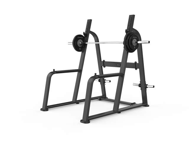 Shua G6354 Squat Rack, studio render