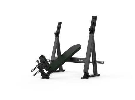 Shua G6373 Olympic Incline Bench exercise bench, studio render 1 of 2