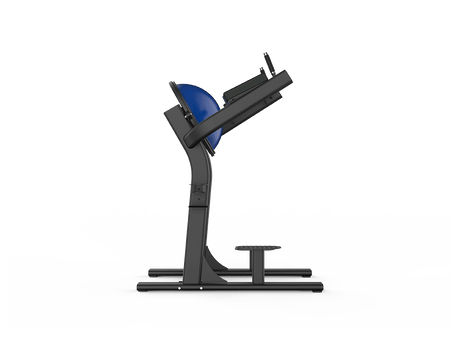 Shua G6386 Leg Raise leg raise station, studio render 1 of 3