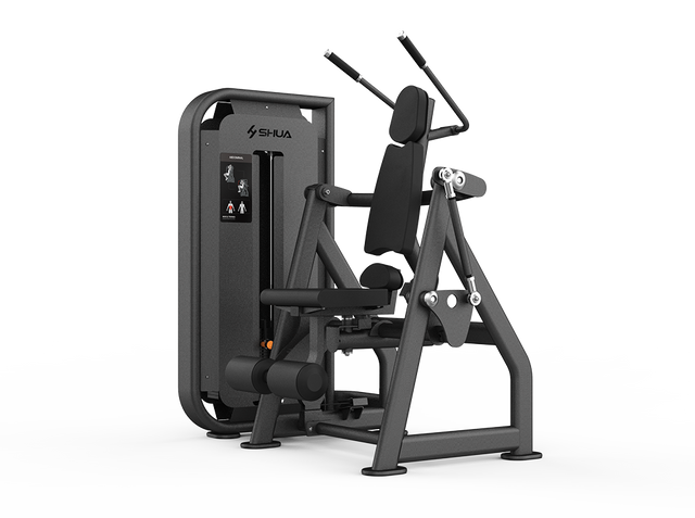 Shua G6816 Abdominal selectorized machine, studio render 1 of 2