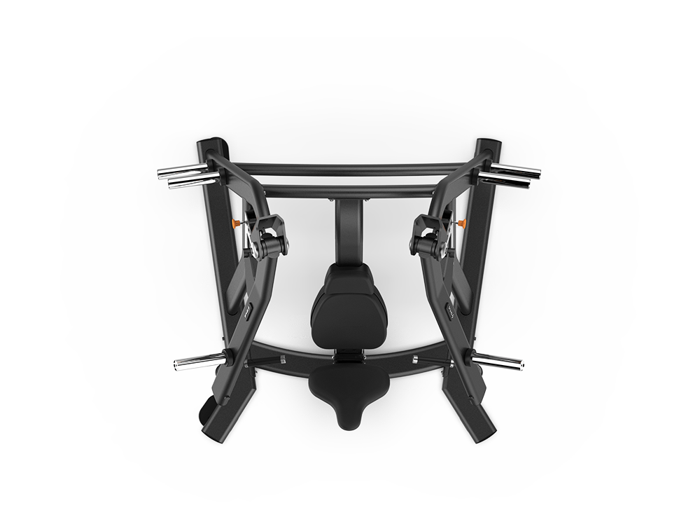 Shua G6901 Iso-Lateral Chest Press plate loaded machine, studio render 2 of 4