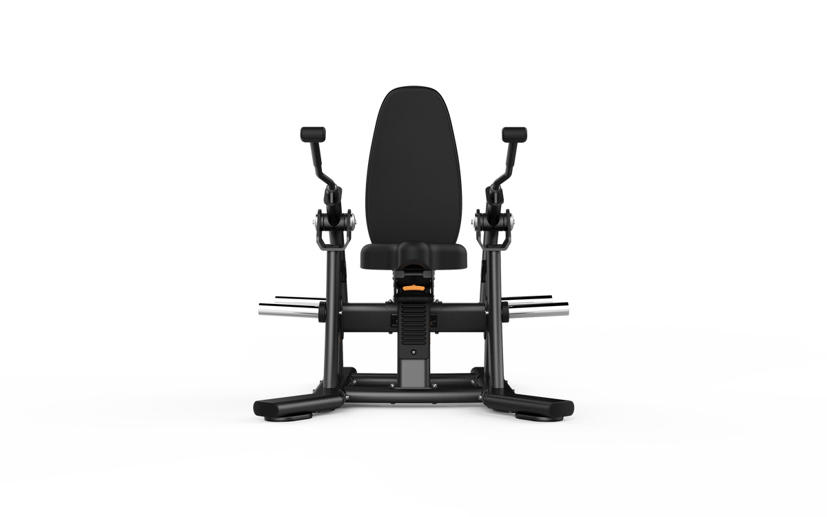 Shua G6907 Iso-Lateral Triceps Press plate loaded machine, studio render 2 of 4