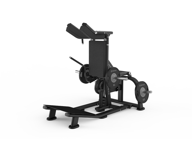 Shua G6913 V Squat plate loaded machine, studio render 1 of 3