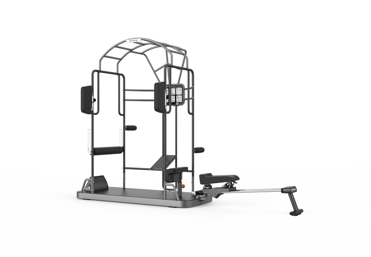 Shua G6916 Stretch Trainer stretching station, studio render 2 of 3