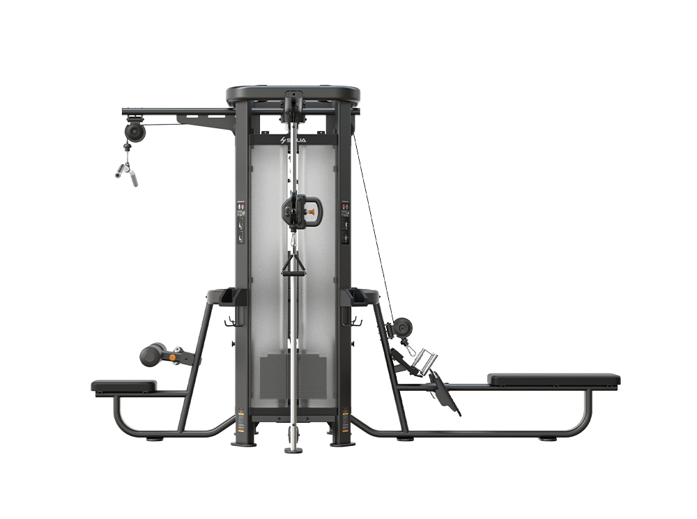 Shua G7231 4-Station multi-station gym, studio render 3 of 4