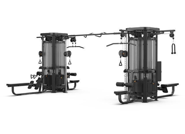 Shua G7233A 8-Station multi-station gym, studio render 1 of 4