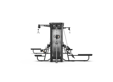 Shua G7233B 8-Station multi-station gym, studio render 2 of 4