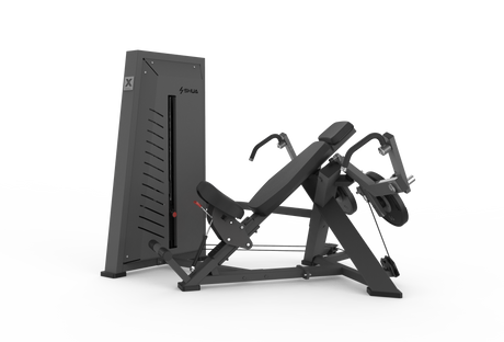 Shua G7702 Hybrid Pec Fly selectorized machine, studio render 2 of 2