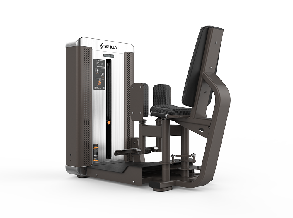 Shua G8808 Abductor/Adductor selectorized machine, studio render 2 of 5