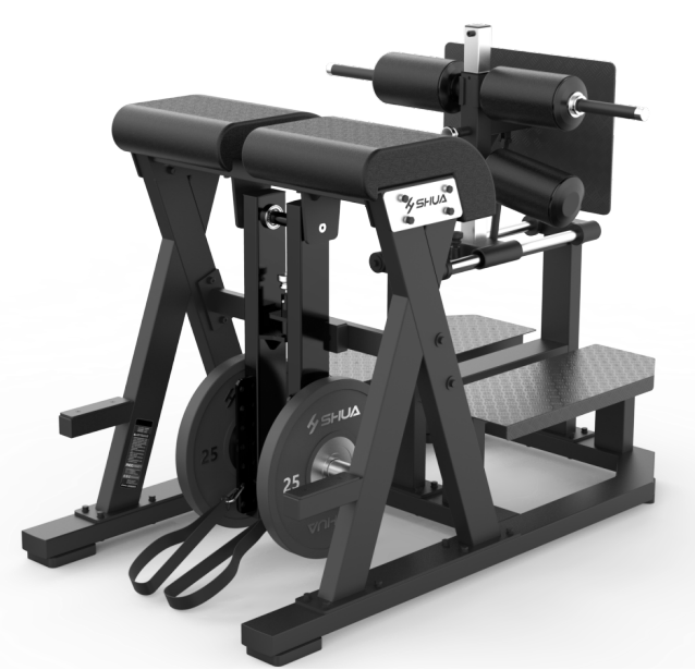 Shua G8924 Glute Ham Bench, studio render 2 of 2