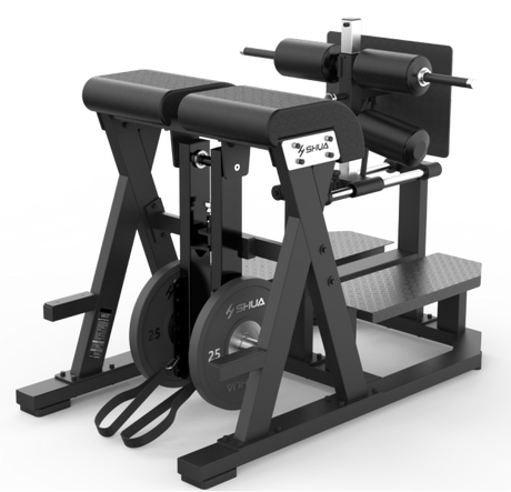 Shua G8924 Glute Ham Bench, studio render 2 of 2