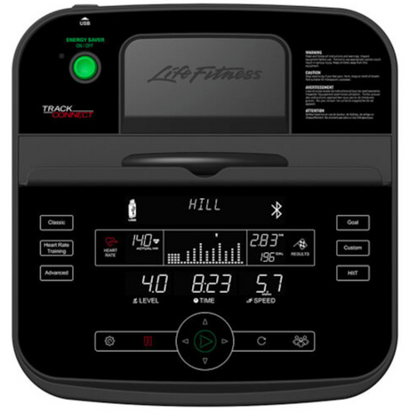 Life Fitness RS3 Lifecycle Exercise Bike Track Connect Life Fitness Bike; Recumbent track_connect_bike