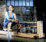 Waterrower Rowing Machine, Natural Ash w/ S4 Monitor - Final Stock WaterRower Rowers, Cross-Row waterrower_natural_in_home