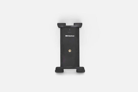 WATERROWER MEDIUM TABLET HOLDER FOR 156-220CM WaterRower Add-on installed items on all cardio. Laptop stands, hi-rise kits, cross-circuit kits, attachable TVs, myRide displays wr-tablet-holder-m2-grey