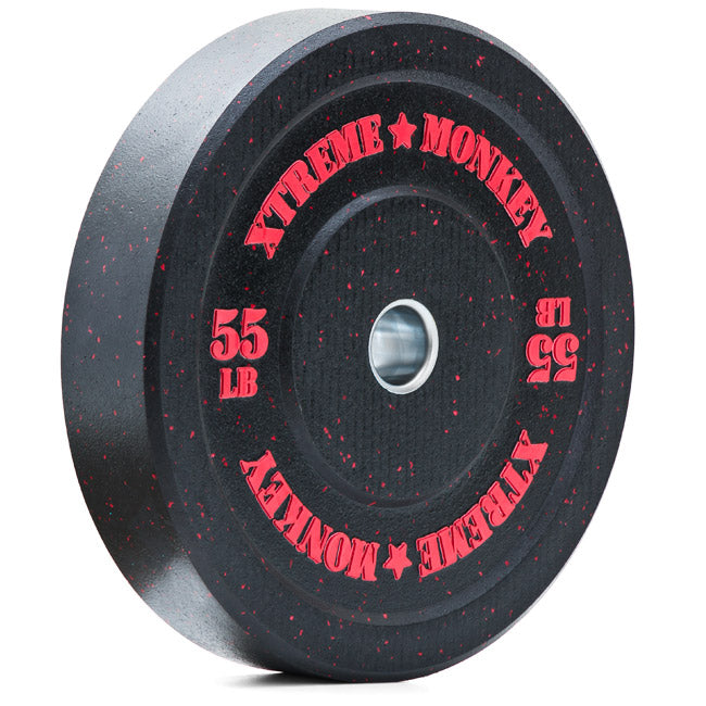 XM Fitness Crumb Rubber Bumper Plates XM Fitness Variant(s) - LBWeight xm-crumb-rubber-55-lrg_ccaaf251-eee0-44fa-9d4c-17d2682467a6