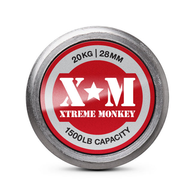 XM Fitness Mens Olympic Lifting Bar 1500lbs Capacity XM Fitness Lifting Bars xm-fitness_xtreme-monkey-mens-lifting-bar-1500lbs-bar_view-3_f3c6b857-495c-4653-bceb-43ab290e7cd2