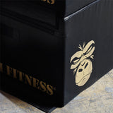 XM Fitness Soft Plyo Box Set - 6" 12" & 18" XM Fitness Balance and stability; bosu, swiss, plyo-box xm-plyo-stack-3298-zipper_3