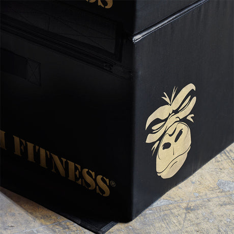 XM Fitness Soft Plyo Box Set - 6" 12" & 18" XM Fitness Balance and stability; bosu, swiss, plyo-box xm-plyo-stack-3298-zipper_3