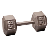 Body Solid Iron Hex Standard Dumbbell Gray Body Solid Variant(s) - LBWeight 35lb
